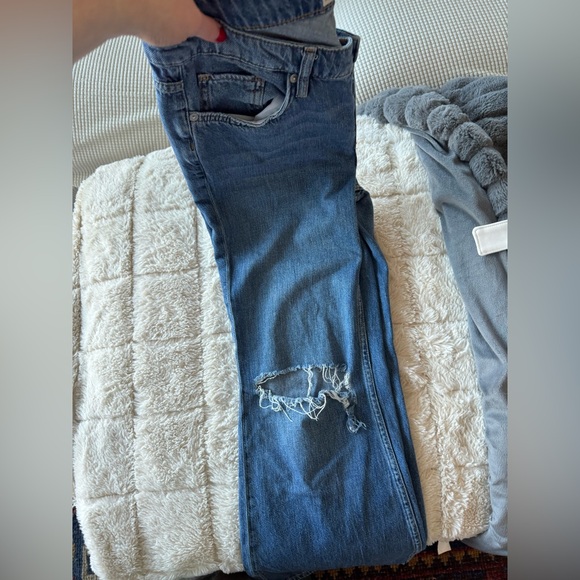 free people wide leg jeans - Picture 3 of 3